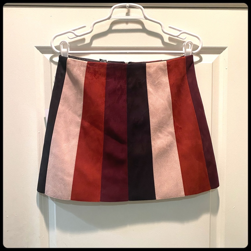 NWT Forever 21 suede skirt